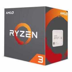 AMD Ryzen 3 1200 CPU with Wraith Cooler, AM4, 3.1GHz (3.4 Turbo), Quad Core, 65W, 10MB Cache, 14nm, No Graphics, Summit Ridge