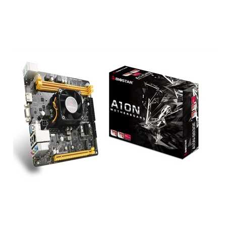 Biostar A10N-9830E AMD Integrated FX-9830P Mini ITX DDR4 VGA/HDMI M.2 USB 3.2 Gen1 Motherboard