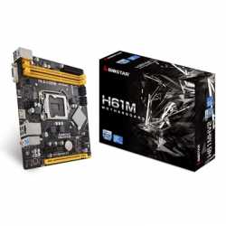 Biostar H61MHV2 Intel Socket 1155 2nd/3rd Gen Micro ATX DDR3 VGA/HDMI USB 2.0 Motherboard