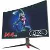 piXL 27" LED 144Hz Widescreen Display Port / HDMI Frameless 5ms Curved Monitor