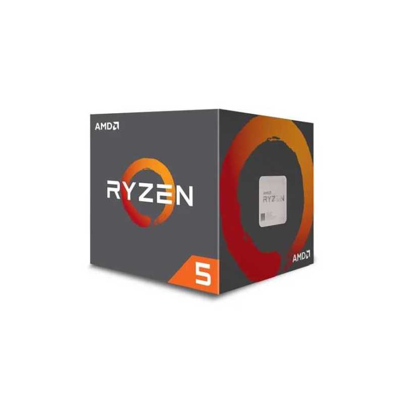 AMD Ryzen 5 2600X CPU with Wraith Cooler, AM4, 3.6 GHz (4.2 Turbo ...