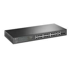 TP-LINK (TL-SG1428PE) 28-Port Gigabit PoE+ Easy Smart Switch, 24-Port PoE+, 2 SFP Ports