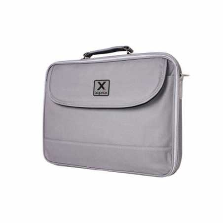 Approx (APPNB17G) 17" Laptop Carry Case, Multiple Compartments, Padded, Shoulder Strap, Grey