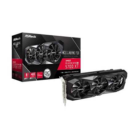 ASRock AMD Radeon RX 5700 XT Challenger Pro 8GB OC Triple Fan Graphics Card