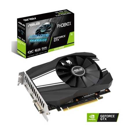 ASUS Nvidia GeForce GTX 1660 SUPER OC Phoenix Edition 6GB GDDR6 Single Fan Graphics Card