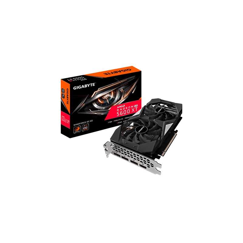 Gigabyte AMD Radeon RX 5600 XT WINDFORCE OC 6GB Dual Fan Graphics Card