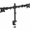 VonHaus Double Arm Monitor Desk Mount Suitable for 13" to 27" Tilt and Swivel