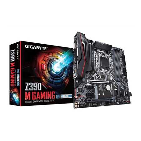 Gigabyte Z390 M Gaming Intel Socket 1151 Micro ATX HDMI/DVI-D USB C 3.1 Dual M.2 Motherboard