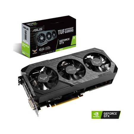 ASUS TUF Gaming X3 GeForce GTX 1660 6GB GDDR5 Triple Fan Graphics Card