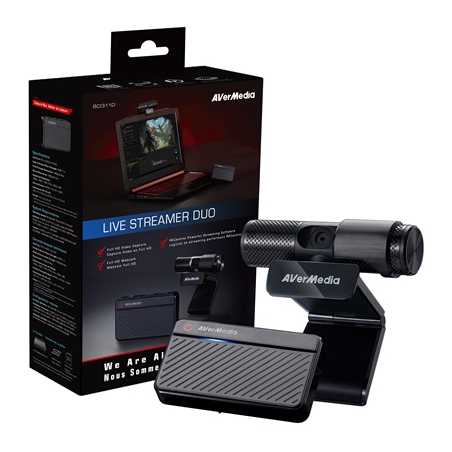 AVerMedia BO311D Live Streamer DUO Streamer / YouTuber Starter Pack