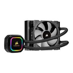 Corsair iCUE H60I RGB PRO XT 120mm RGB Liquid CPU Cooler, 1 x 12cm PWM Fans, 16 RGB LEDs