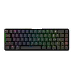 Asus ROG FALCHION Compact 65% Mechanical RGB Gaming Keyboard, Wireless/USB, Cherry MX Red, Per-key RGB Lighting, Touch Panel, 45