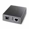TP-LINK (TL-FC111A-20) 10/100 Mbps WDM Media Converter, up to 20km, 802.3u 10/100Base-TX, 100Base-FX, Single-Mode, Half-Duplex/F