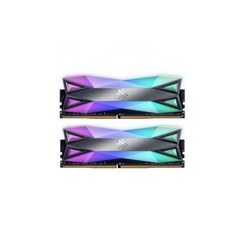 ADATA XPG Spectrix D60G RGB LED 16GB (2 x 8GB), DDR4, 3600MHz (PC4-28800) CL18, XMP 2.0, DIMM Memory 