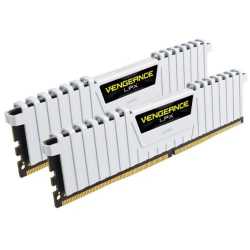Corsair Vengeance LPX 16GB Kit (2 x 8GB), DDR4, 3000MHz (PC4-24000), CL15, XMP 2.0, DIMM Memory, White