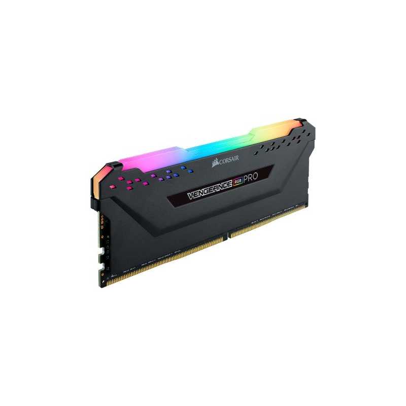 Corsair Vengeance RGB Pro 8GB, DDR4, 3200MHz (PC4-25600), CL16, XMP 2.0, Ryzen Optimised, DIMM Memory