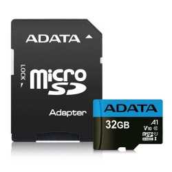 ADATA 32GB Premier Micro SD Card with SD Adapter, UHS-I Class 10 with A1 App Performance