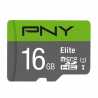 PNY microSDXC Elite 16GB Micro SDXC Card with SD Adapter, UHS-I Class 10