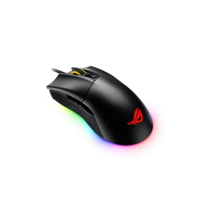 Asus ROG Gladius II Origin Gaming Mouse, 12000 DPI, Omron Switches, RGB Lighting, Retail *OEM (Black Box)*