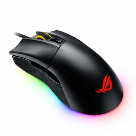Asus ROG Gladius II Origin Gaming Mouse, 12000 DPI, Omron Switches, RGB Lighting, Retail *OEM (Black Box)*
