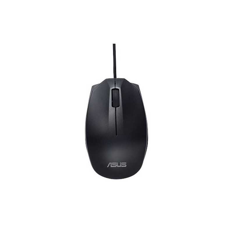 Asus UT280 Wired Optical Mouse, 1000 DPI, Ambidextrous, Black