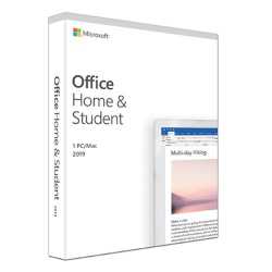 Microsoft Office 2019 Home & Student, PKC (OEM), 1 Licence, Medialess