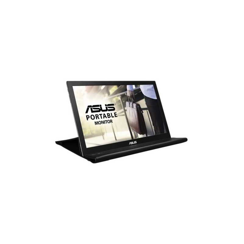 Asus 15.6" Portable Monitor (MB168B), 1366 x 768, USB 3.0, USB-powered, Ultra-slim, Auto-rotatable, Smart Case Stand