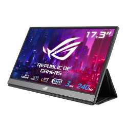 Asus 17.3" ROG STRIX Portable Gaming IPS Monitor (XG17AHPE), 1920 x 1080, 240Hz, USB-C/micro-HDMI, 7800mAh Battery, Adaptive-sy