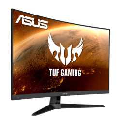 Asus 32" TUF WQHD Curved Gaming Monitor (VG32VQ1B), 2560 x 1440, 1ms, 2 HDMI, DP, 165Hz, HDR10, Speakers, VESA