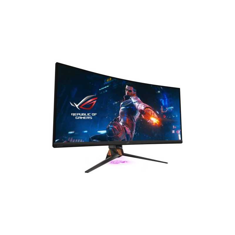 Asus 35" ROG Swift UWQHD Ultra-Wide Curved Gaming Monitor (PG35VQ), 3440 x 1440, 2ms, HDMI, DP, Overclockable 200Hz, RGB Lighti