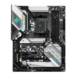 Asrock B550 STEEL LEGEND, AMD B550, AM4, ATX, 4 DDR4, HDMI, DP, XFire, 2.5GB LAN, PCIe4, RGB Lighting, M.2