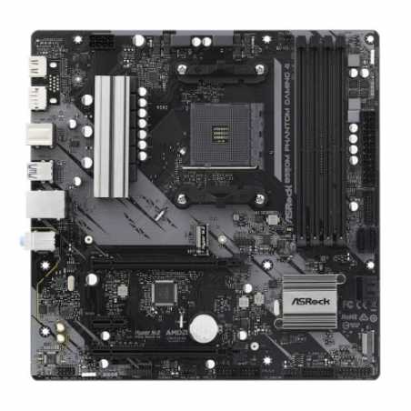 Asrock B550M PHANTOM GAMING 4, AMD B550, AM4, Micro ATX, 4 DDR4, HDMI, DP, XFire, PCIe4, M.2