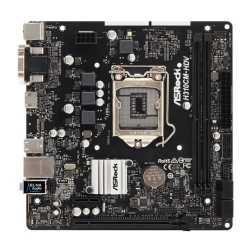 Asrock H310CM-HDV, Intel H310, 1151, Micro ATX, DDR4, VGA, DVI, HDMI