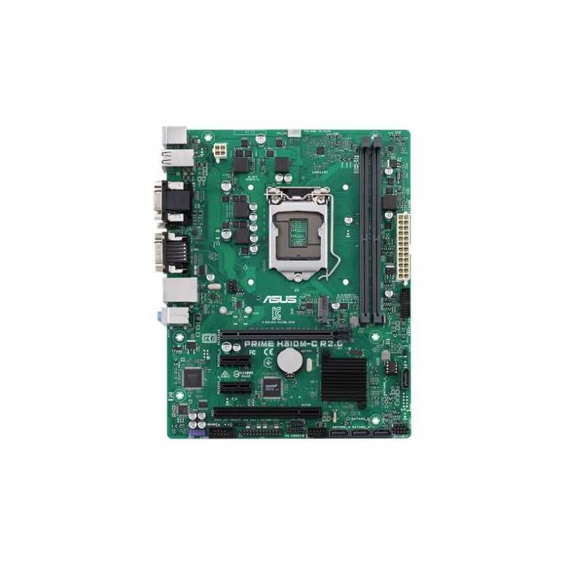 Asus PRIME H310M-C R2.0/CSM - Corporate Stable Model, Intel H310, 1151, Micro ATX, 2 DDR4, VGA, DVI, M.2, COM Port