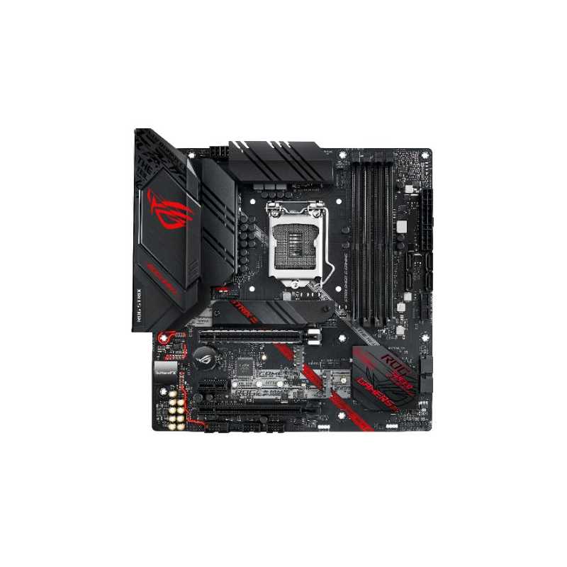 Asus ROG STRIX B460-G GAMING, Intel B460, 1200, Micro ATX, 4 DDR4, XFire, HDMI, DP, RGB Lighting, M.2