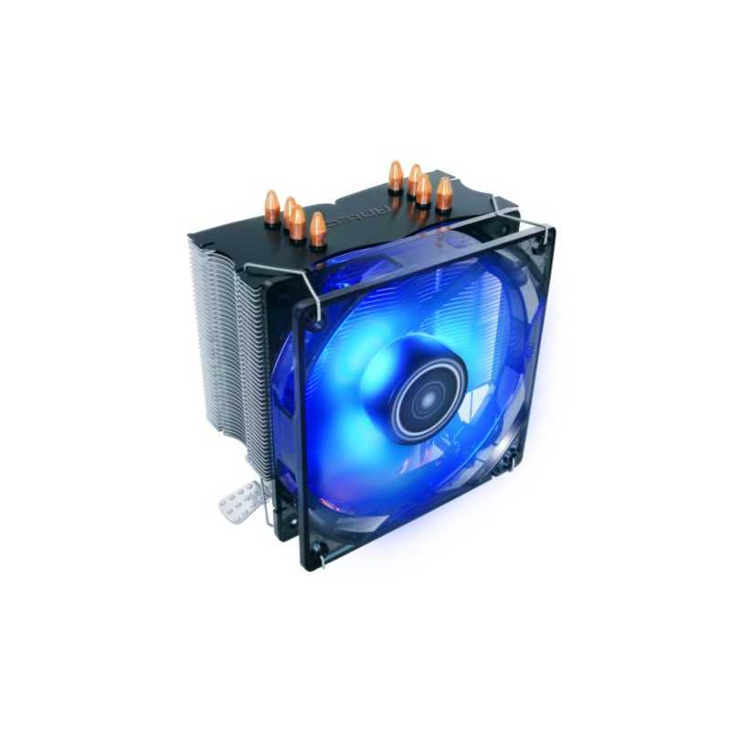 Antec C400 Heatsink & Fan, All Intel & AMD Sockets, Whisper-quiet 12cm LED PWM Fan, Rifle Bearing