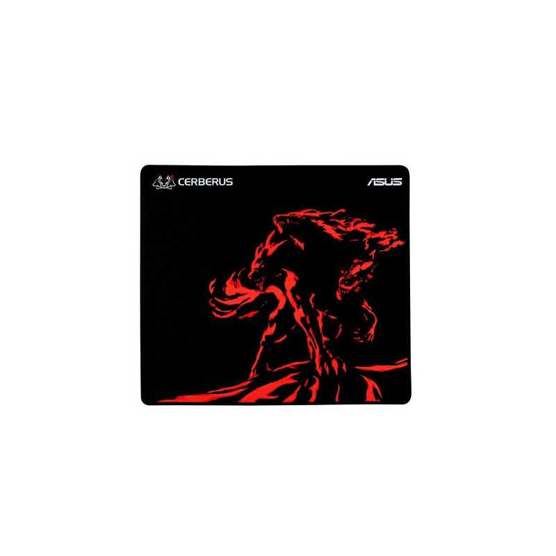 Asus CERBERUS PLUS Gaming Mouse Pad, Black & Red, 450 x 400 x 3mm