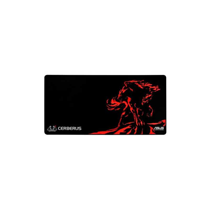 Asus CERBERUS XXL Gaming Mouse Pad, Black & Red, 900 x 440 x 3mm
