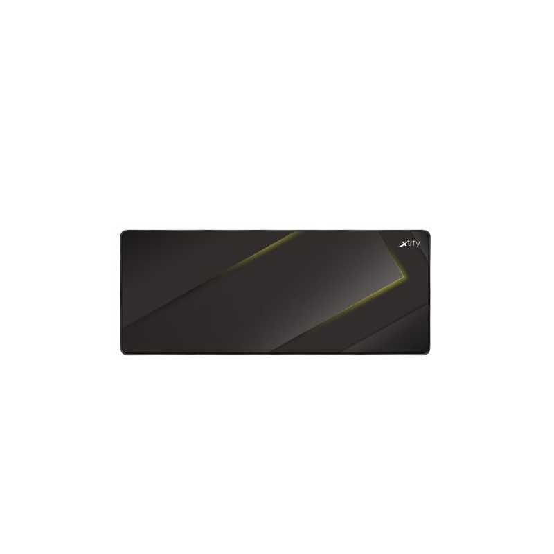 Xtrfy GP1 Extra Large Surface Gaming Mouse Pad, Black & Yellow, Cloth Surface, Washable, 920 x 360 x 2 mm