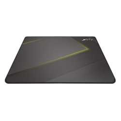 Xtrfy GP1 Large Surface Gaming Mouse Pad, Black & Yellow, Cloth Surface, Washable, 460 x 400 x 2 mm