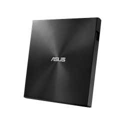 Asus (ZenDrive U9M) External Slimline DVD Re-Writer, USB-A / USB-C, 8x, Black, M-Disc Support, Cyberlink Power2Go 8, Black