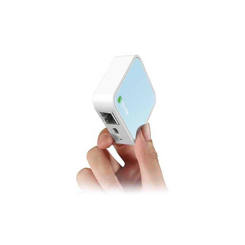 Router WiFi TP-Link TL-WR802N - Nano Router Y Adaptador Para TV, Conexión Inalámbrica Compacta Y Portátil