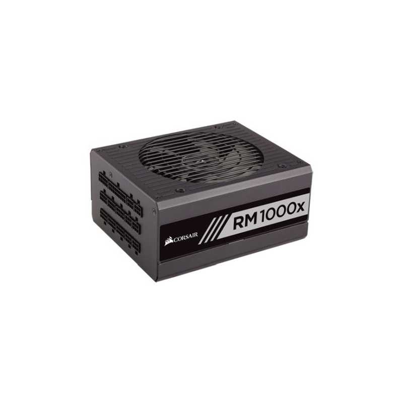 Corsair 1000W Enthusiast RMx Series RM1000X PSU, Rifle Bearing Fan, Fully Modular, 80+ Gold