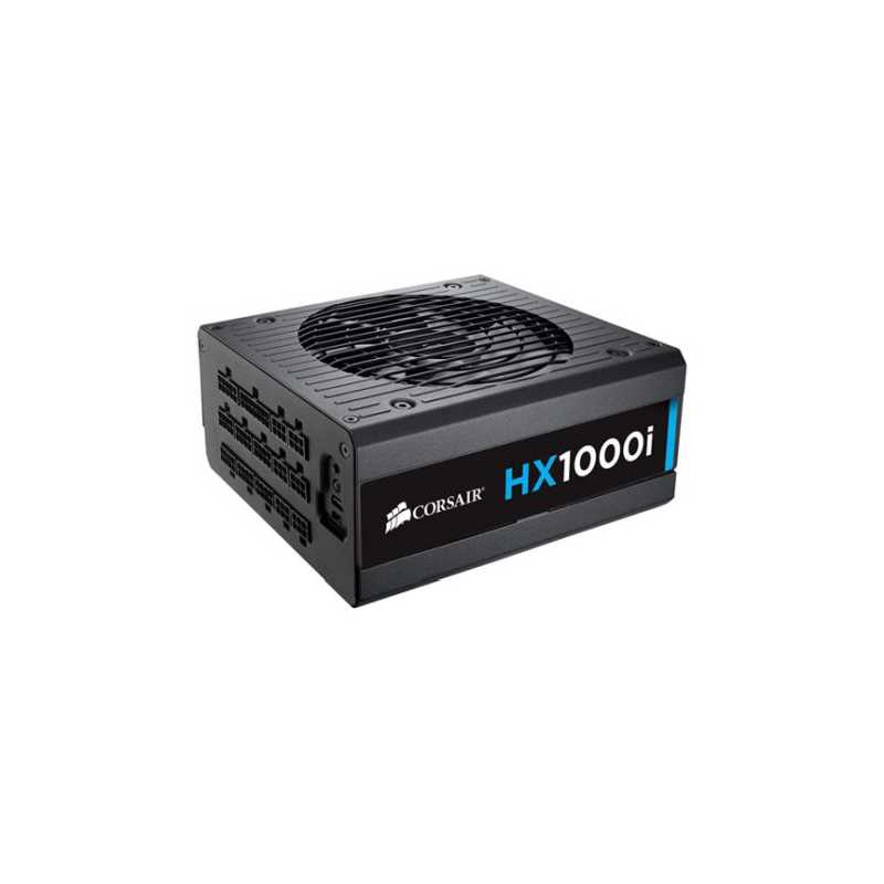 Corsair 1000W Professional Series HX1000i High Performance PSU, Fluid Dynamic Fan, Fully Modular, 80+ Platinum