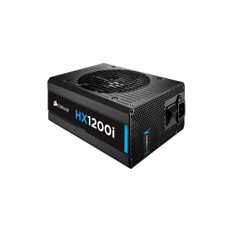 Corsair 1200W Professional Series HX1200i High Performance PSU, Fluid Dynamic Fan, Fully Modular, 80+ Platinum