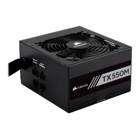 Corsair 550W Enthusiast TX-M Series TX550M PSU, Rifle Bearing Fan, Semi-Modular, 80+ Gold	