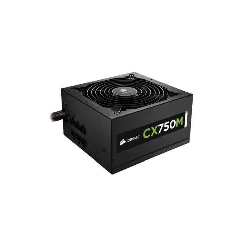 Corsair 750W Builder Series CX750M PSU, Sleeve Bearing Fan, Semi-Modular, 80+ Bronze