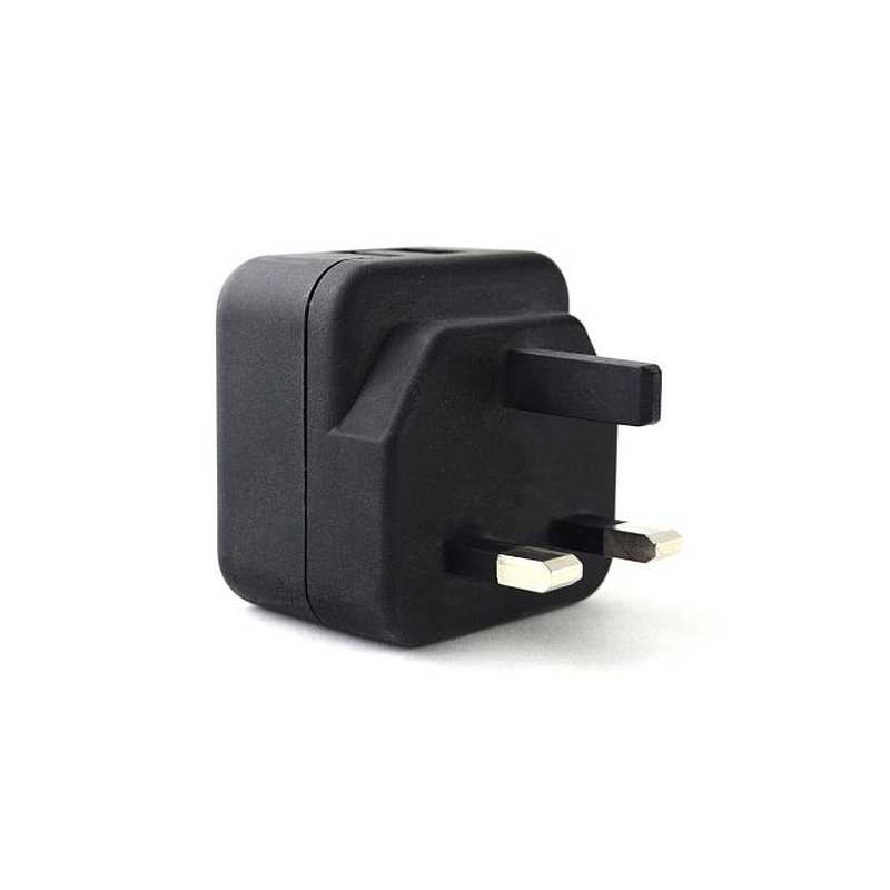 Pama 3-pin Plug Dual USB-A Charger, 2 AMP