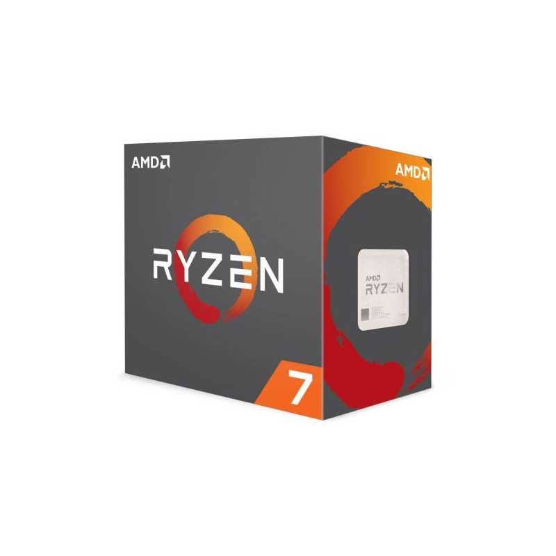 AMD Ryzen 7 3700X 8-Core, 16-Thread Unlocked Desktop Processor with Wraith  Prism LED Cooler