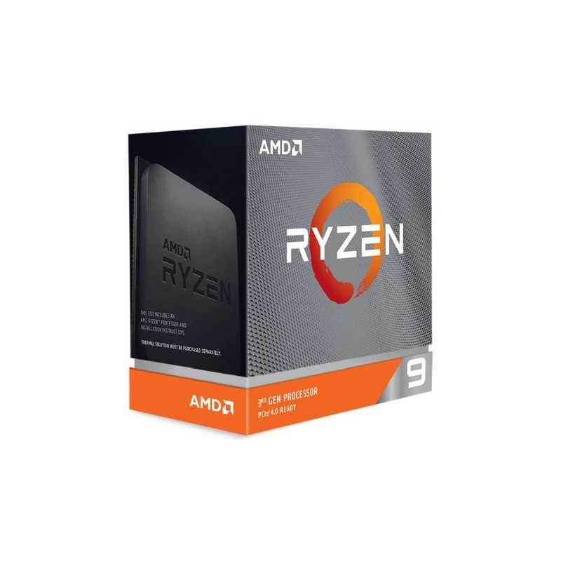 AMD Ryzen 9 3900XT CPU, 12-Core, AM4, 3.8GHz (4.7 Boost), 105W, 7nm, 3rd Gen, No Graphics, Matisse, NO HEATSINK/FAN